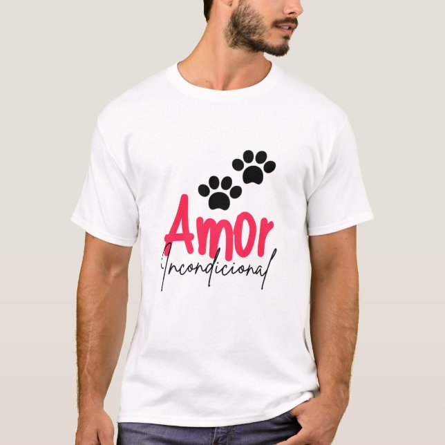Camiseta Amor por pet (Anverso)