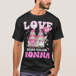 Camiseta Amor Por Ser Llamada Nonna Gnomes Abuela Y Abuela