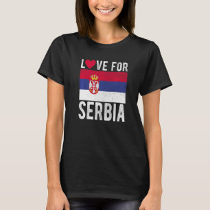 Camiseta Amor por Serbia Premium