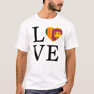 Camiseta Amor por Sri Lanka