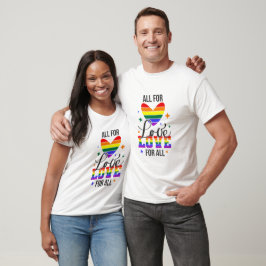 Camiseta Amor Por Todos Orgullo Gay