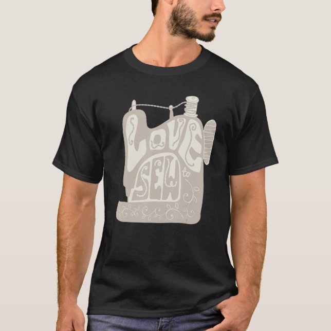 Camiseta Amor Por Ver Sombras De Sosador De Máquina De Masa (Anverso)