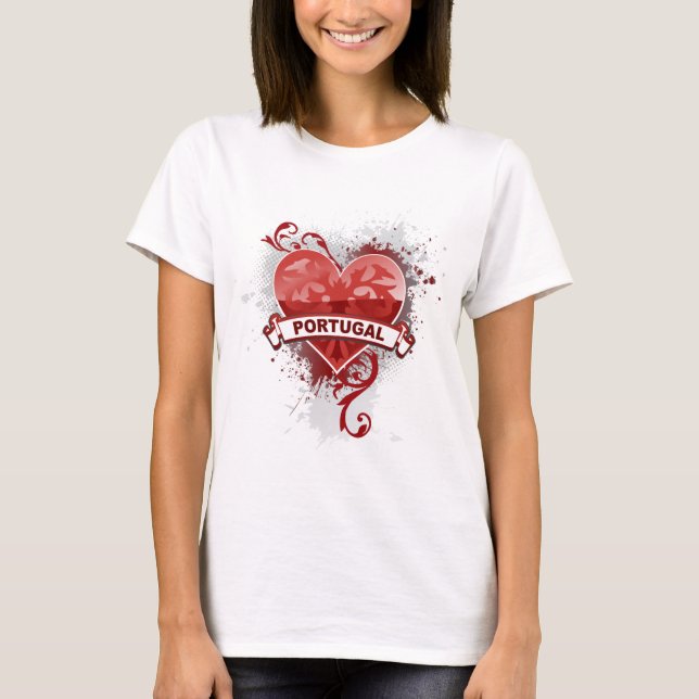 Camiseta Amor Portugal (Anverso)