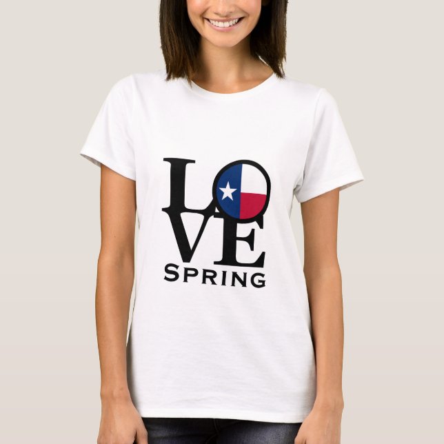 Camiseta AMOR Primavera Texas (Anverso)
