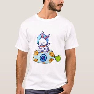Camiseta AMOR Profesor de 3er grado Bunny Pascua Lindo Cone