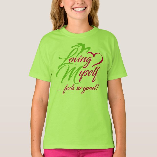 Camiseta Amor Propio Motivacional (Anverso)