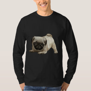 Camiseta Amor Pug, cachorro juguetón, lindo cachorro clásic