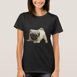 Camiseta Amor Pug, cachorro juguetón, lindo cachorro clásic