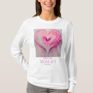 Camiseta "Amor Puro" Personalizado Mamá y Yo