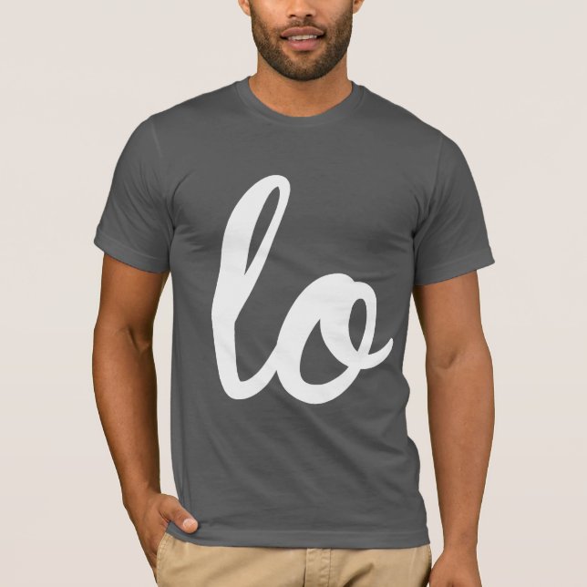 CAMISETA AMOR QUE ESCRIBE A LA IZQUIERDA - BLANCO - .PNG (Anverso)