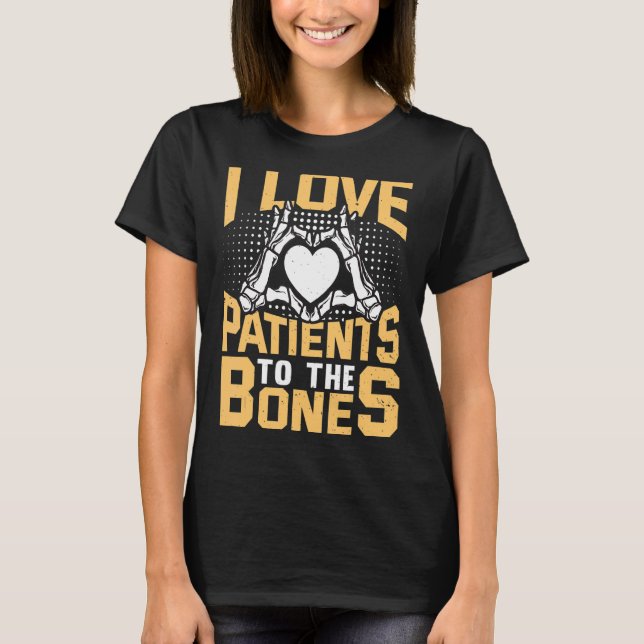 Camiseta Amor Quiropráctico Pacientes quiroprácticos (Anverso)