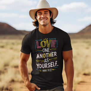 Camiseta Amor radiante, unidad de abrazo