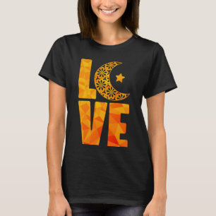Camiseta AMOR Ramadán Kareem Tradiciones islámicas Musulman