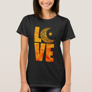 Camiseta AMOR Ramadán Kareem Tradiciones islámicas Musulman