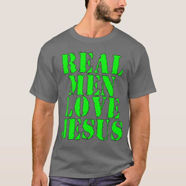 Camiseta Amor real Jesús de los hombres (Anverso)