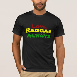 Camiseta Amor, reggae, siempre