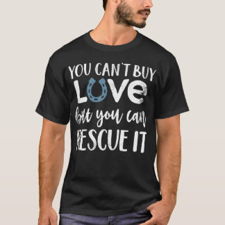 Camiseta Amor Rescue Horses Lover Gift vintage