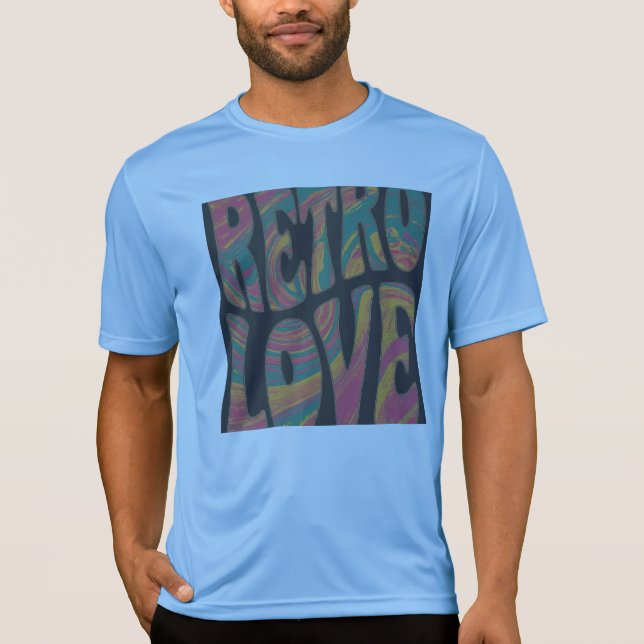 Camiseta Amor retro (Anverso)