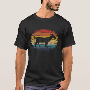 Camiseta Amor Retro Vintage Encantador Yoga de Cabra al Ata