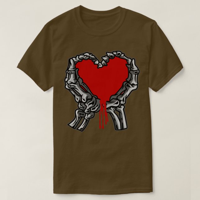 CAMISETA AMOR ROJO (Diseño del anverso)