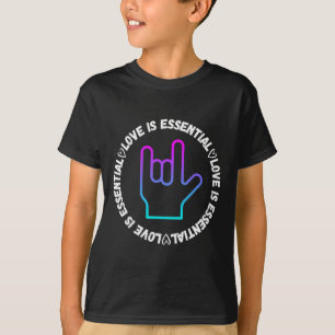 Camiseta Amor Rótulo Discapacidad Conciencia