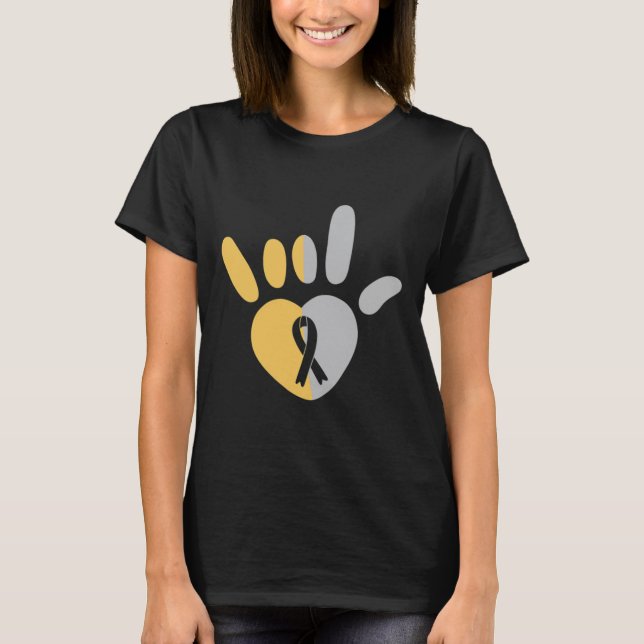 Camiseta Amor Rótulo Lenguaje Rótulo Americano Conciencia S (Anverso)