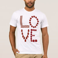 Amor - Ruby Gemstone Lettering