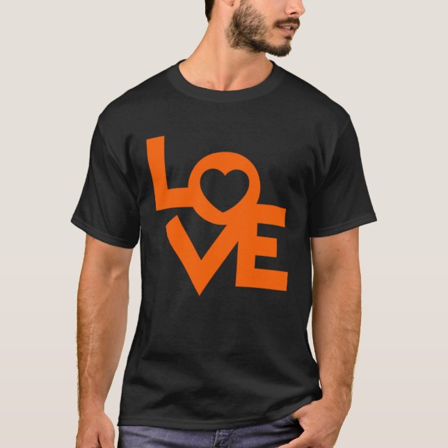 Camiseta Amor San Valentín Relación Pareja Corazón en (Anverso)
