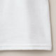 Camiseta Amor Schnauzer blanco (Detalle - dobladillo (en blanco))