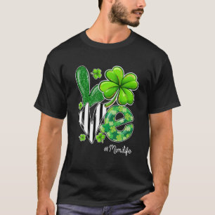 Camiseta AMOR Shamrock irlandés Mimi Life St Patrick's Day 