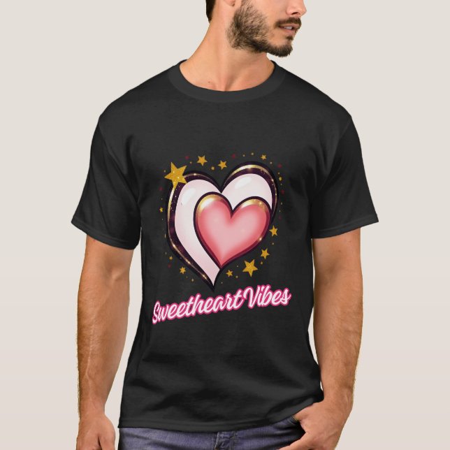 Camiseta Amor sin fin: Colección de ropa de San Valentín (Anverso)