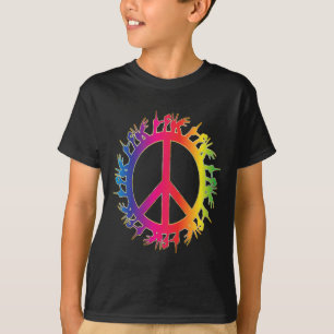 Camiseta Amor Sordo Signo de Paz Lenguaje de Señas Mano Hab