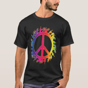 Camiseta Amor Sordo Signo de Paz Lenguaje de Señas Mano Hab