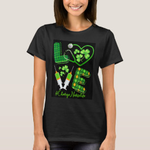 Camiseta Amor St Patrick Enfermera Responsable Vida Trébol