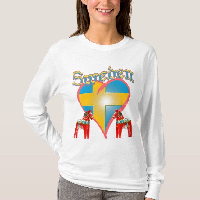 Camiseta Amor Suecia (Anverso)