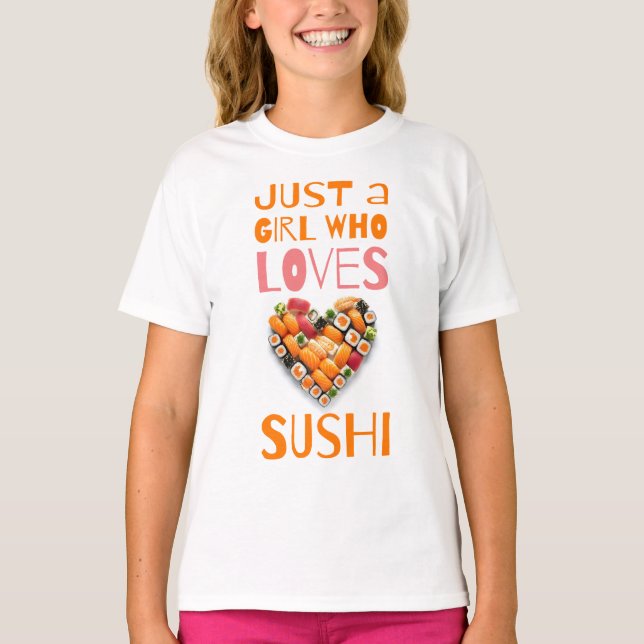 Camiseta Amor sushi (Anverso)