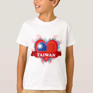 Camiseta Amor Taiwán del vintage I