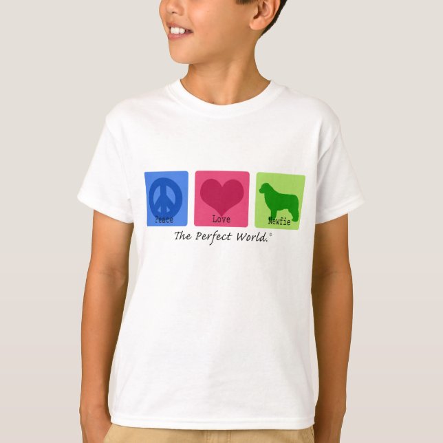 Camiseta Amor Terranova de la paz (Anverso)