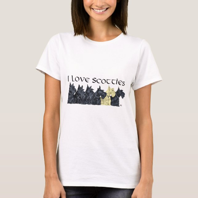 Camiseta Amor territorial escocés (Anverso)