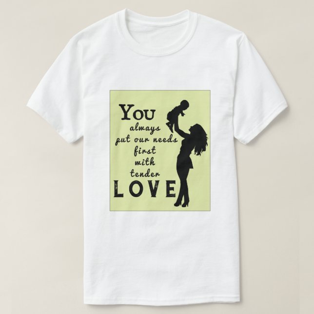 Camiseta Amor Tierno (Diseño del anverso)
