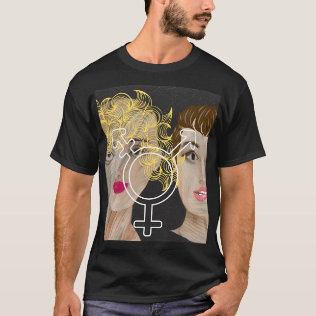 Camiseta Amor transgénero (Anverso)
