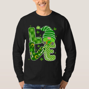 Camiseta Amor Trébol Divertidos Gnomos Día de San Patricio