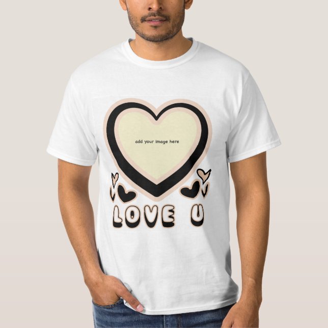 Camiseta AMOR U Teddy Bear (Anverso)