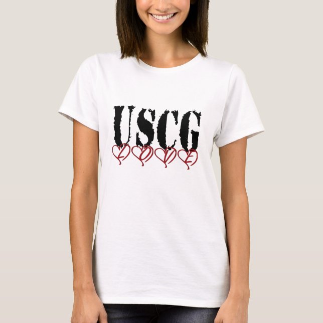 CAMISETA AMOR USCG (Anverso)