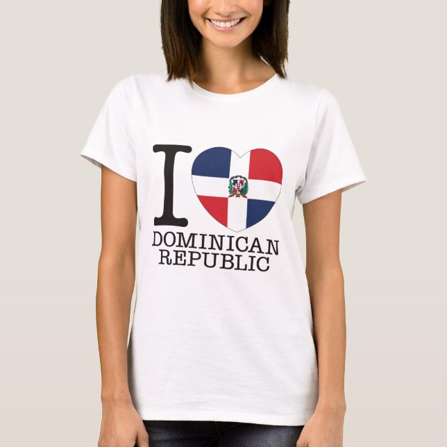 Camiseta Amor v2 de la República Dominicana (Anverso)