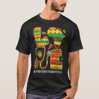 Camiseta Amor Vida Terapéutica Respiratoria Vida Negra Mont
