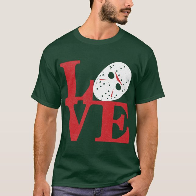 Camiseta AMOR Viernes 13 (Anverso)