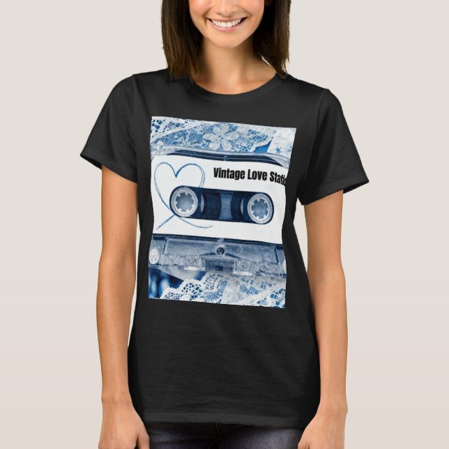 Camiseta Amor Vintage Estático (Anverso)