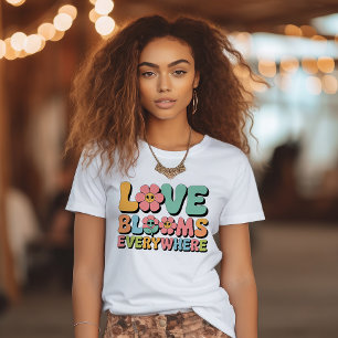 Camiseta Amor Vintage Florece