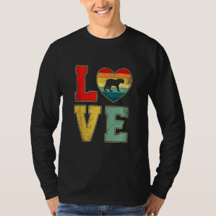 Camiseta Amor vintage Jaguar Retro Anima de la Granja del C